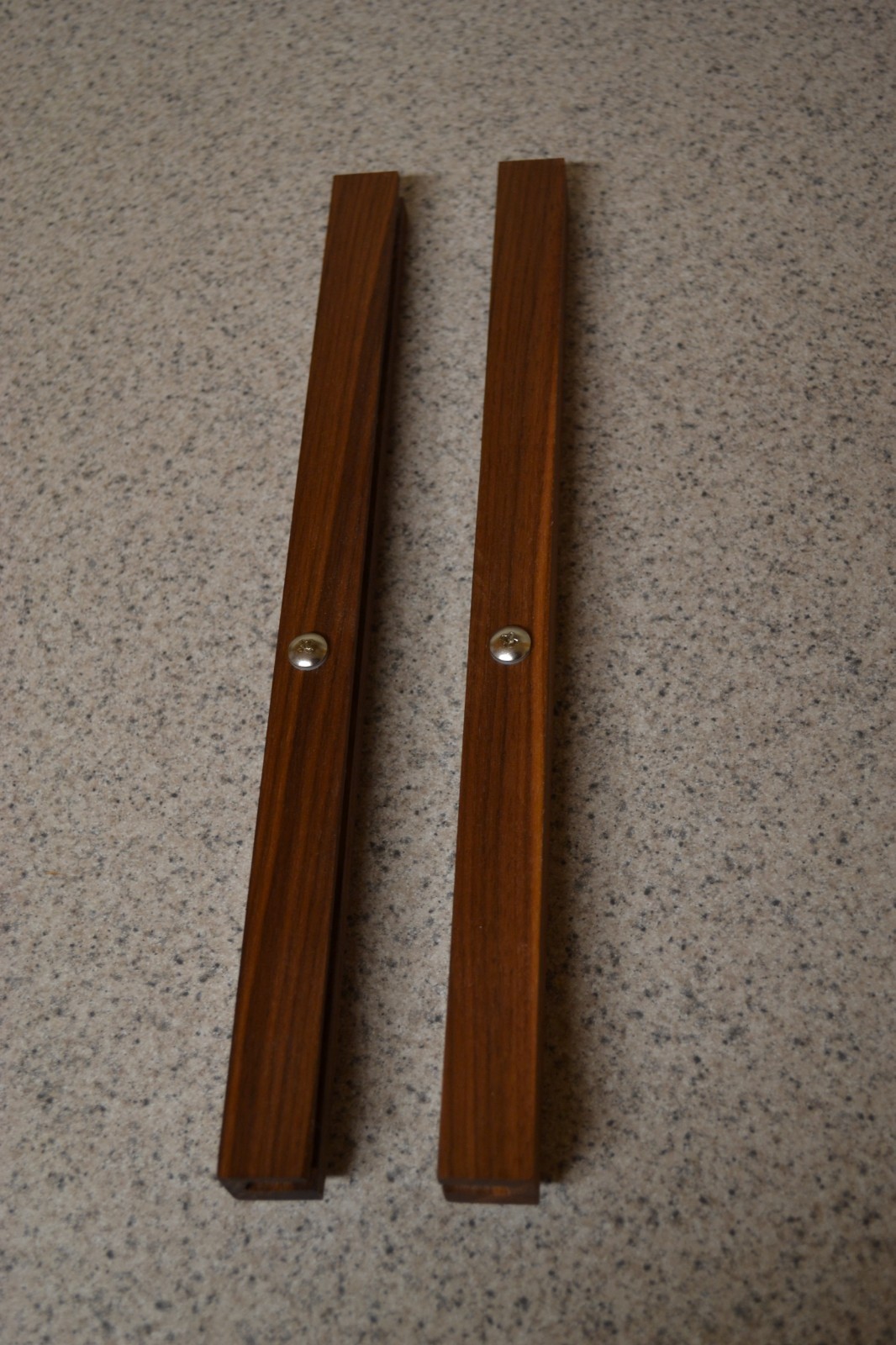Side Rails for Pioneer RT-909, Solid Black Walnut, Beautiful, RT-901, Cheeks