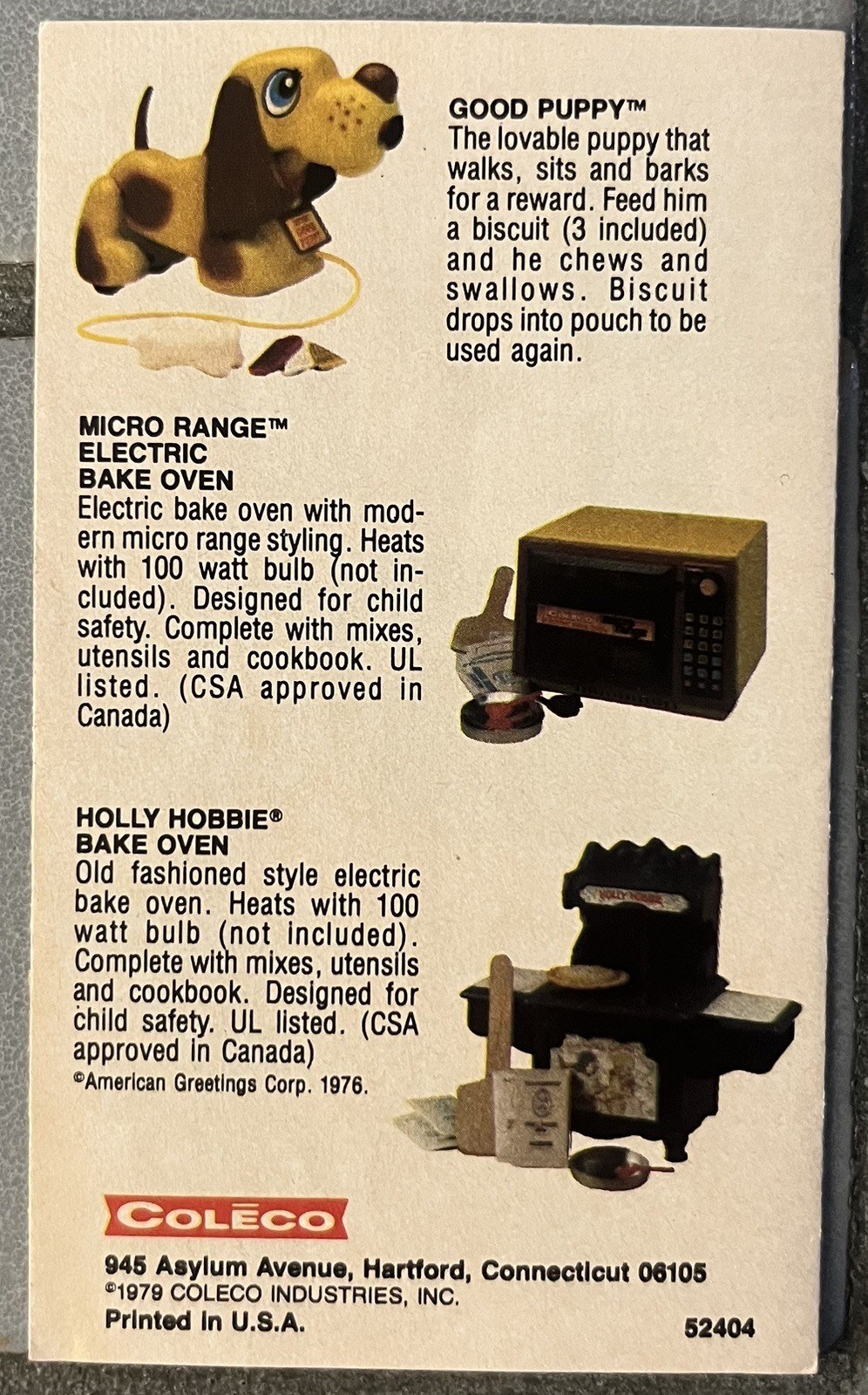 Vintage 1979 Coleco Electronics Video Game Catalog Head To Head Quiz Wiz Zodiac