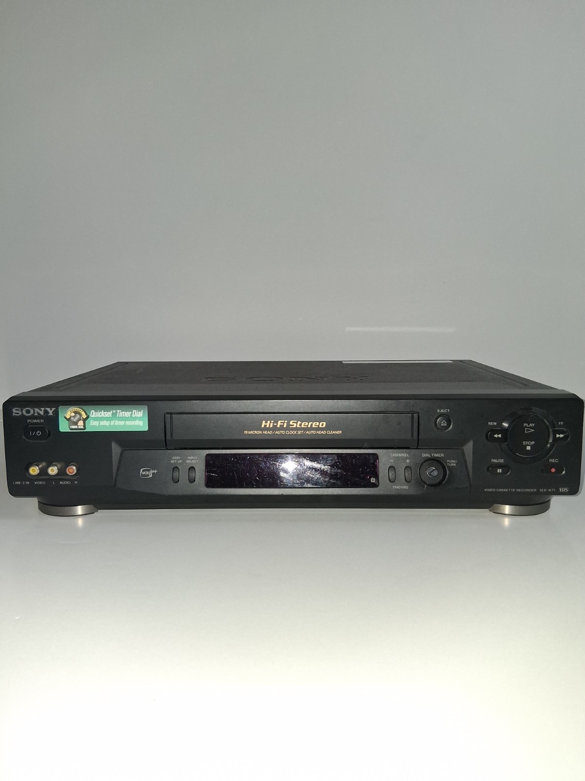Sony SLV-N71 Hi-Fi Stereo VHS Video Cassette Recorder 19 Heads