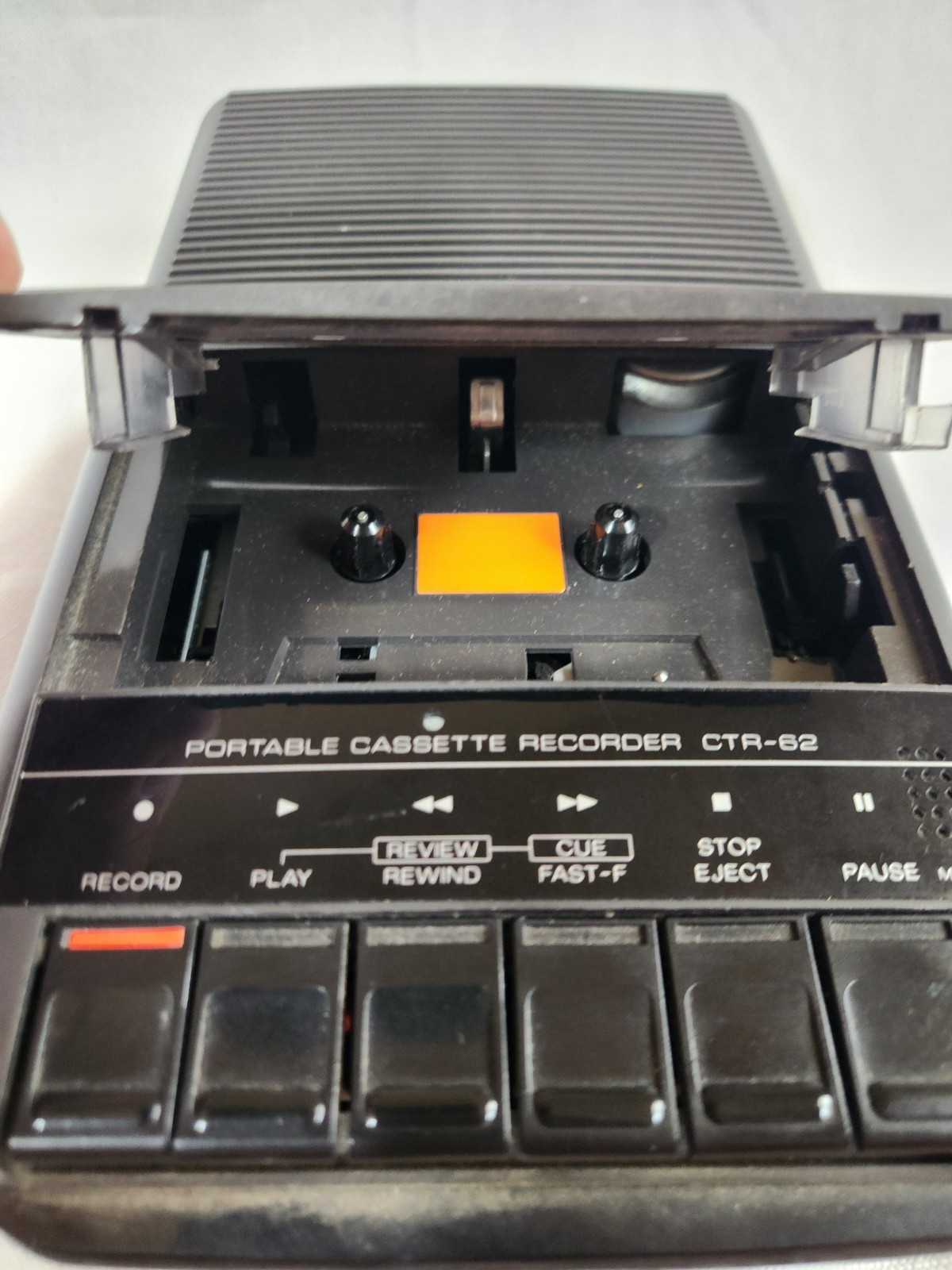 Realistic CTR-73 AC or Battery Cassette Tape Player Recorder 14-1053A WORKING