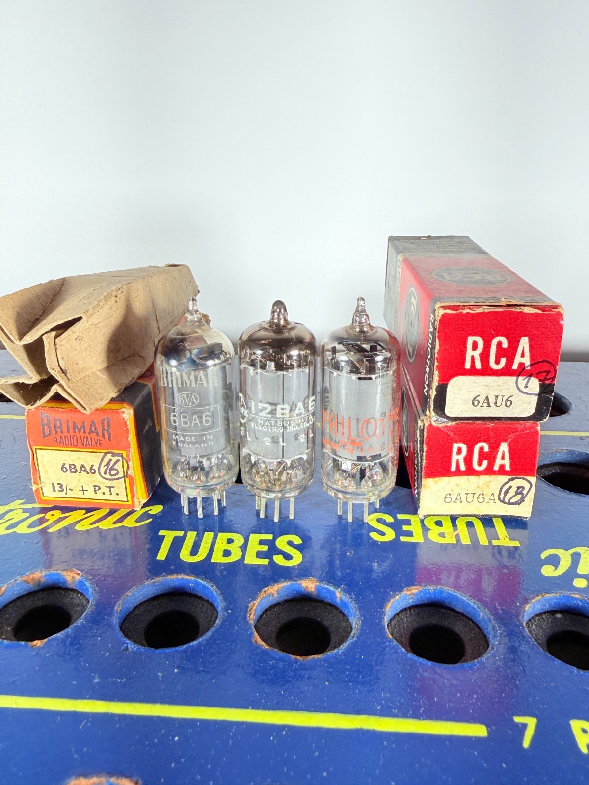 Lot of 3 6AU6 NOS Tested Tube