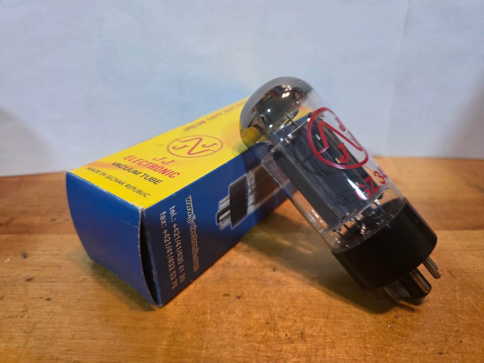 JJ GZ34 / 5AR4 Rectifier Vacuum Tube