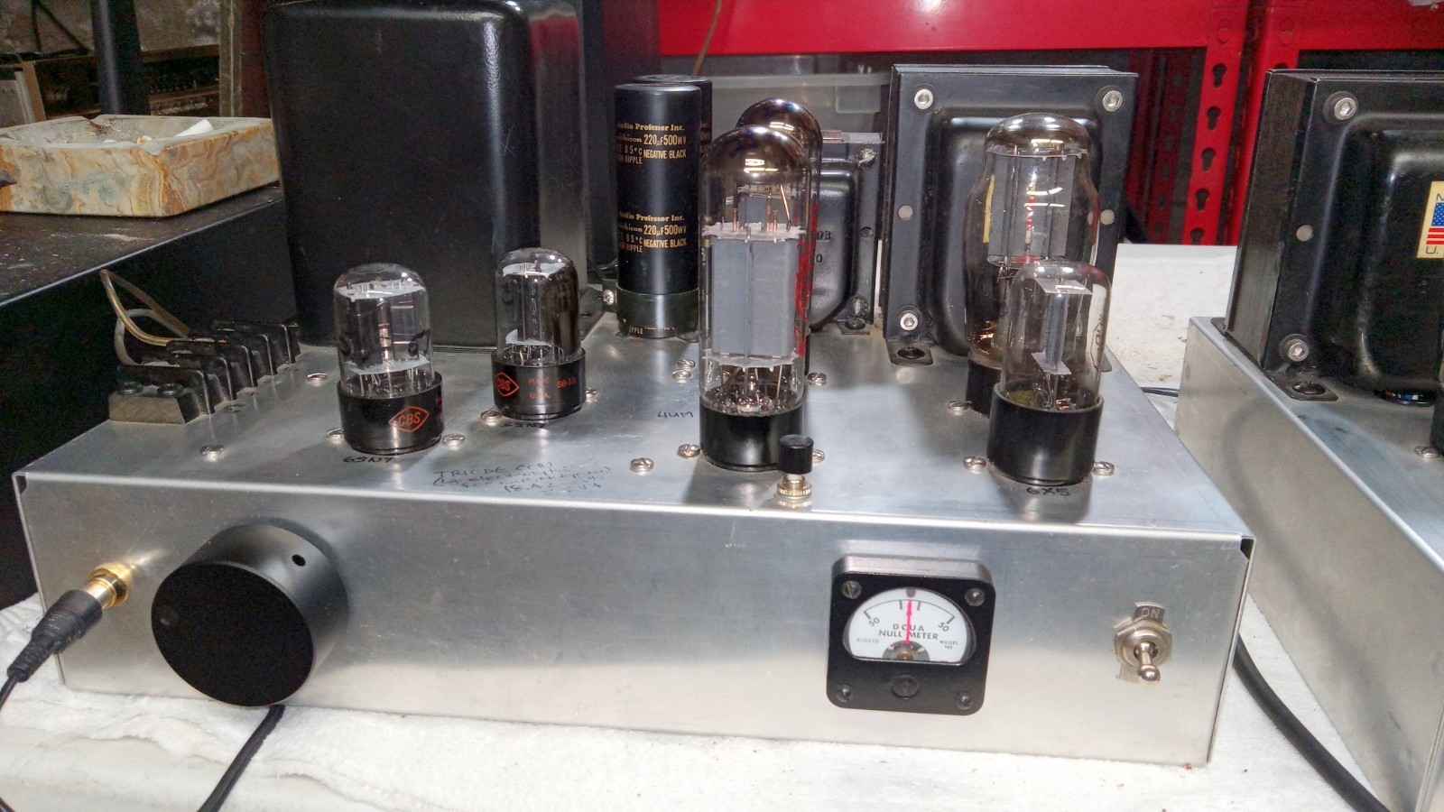 Pair KT77 Tube Mono Amplifiers Ultra Linear Eico Transformers Work Great