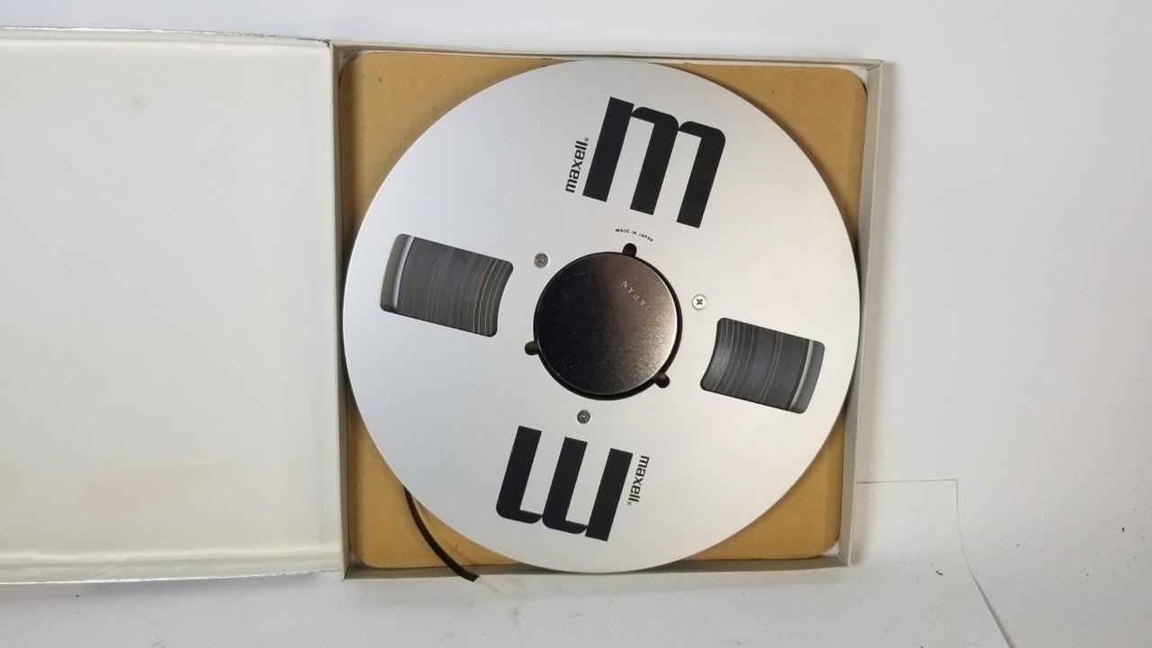 Maxell 10.5″ 1/4″ Tape Metal Reel to Reel Take-up Reel