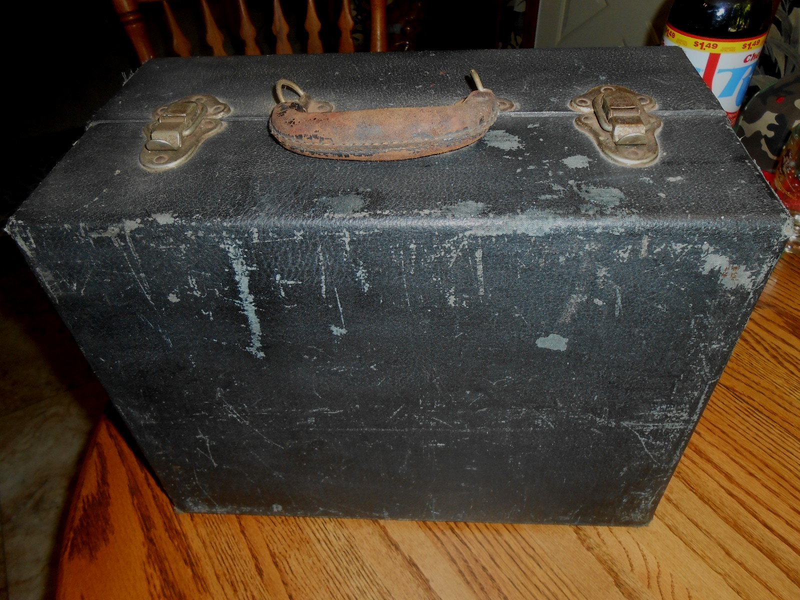COOL OLD! RARE 1930s Brunswick Model 104#186241 Portable Record Player