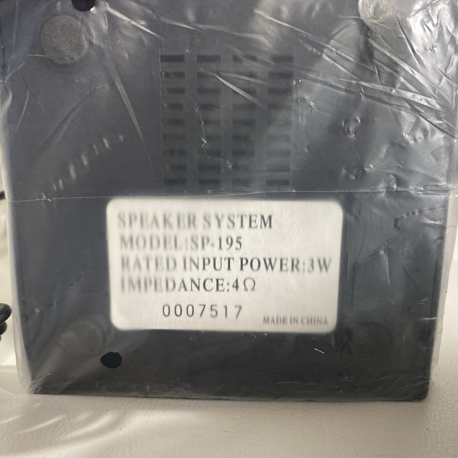 New 2pcs￼SP-195 Speaker System Brand New music, computer, etc.