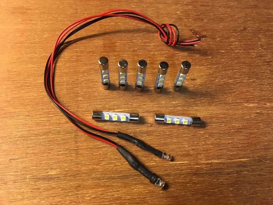 2220B RECEIVER LAMP KIT-(8v WARM WHITE LEDs)STEREO METER DIAL VINTAGE Marantz
