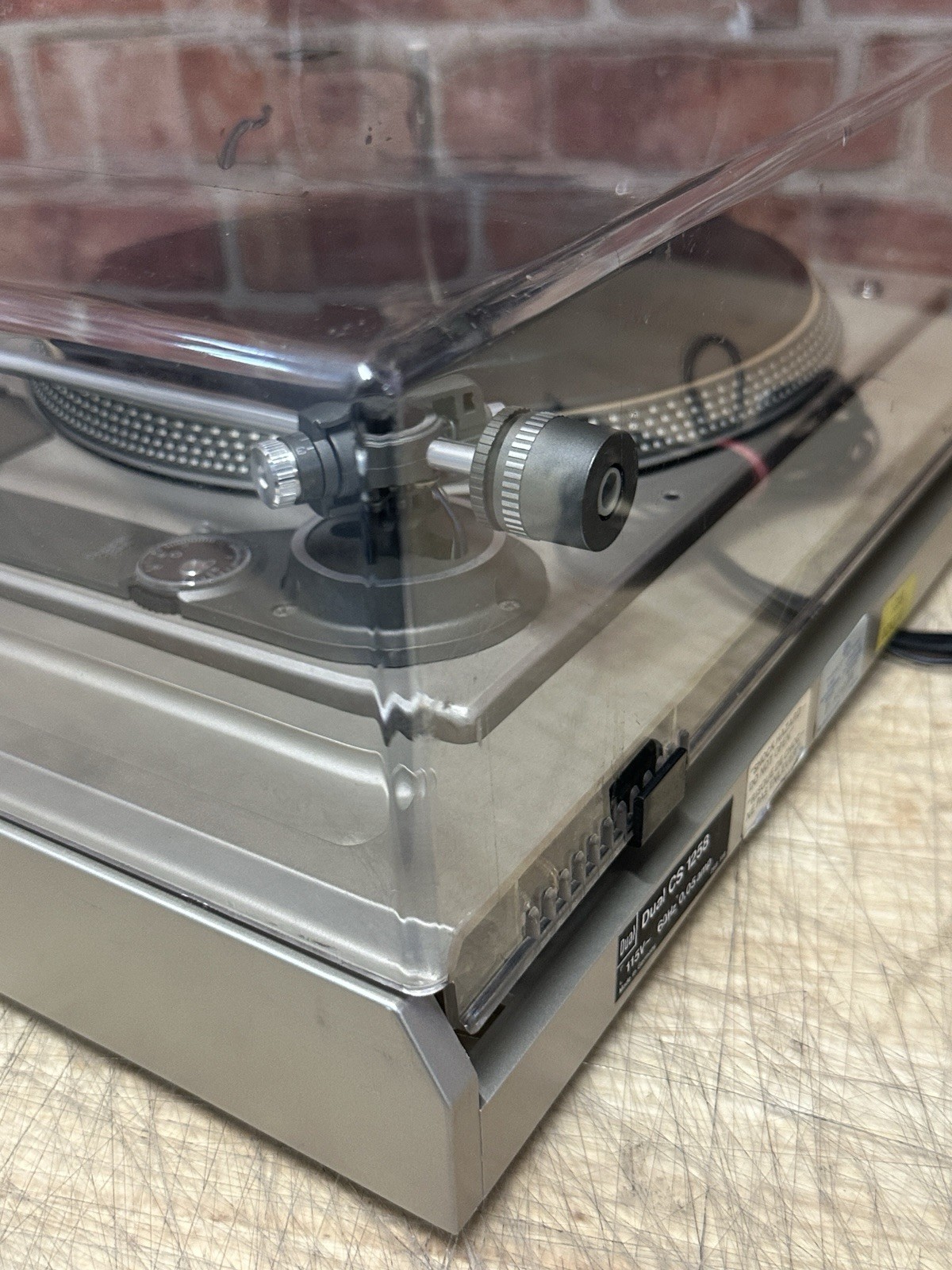 Dual 1258 Turntable Vario Belt Vinyl Record Player Ortoron