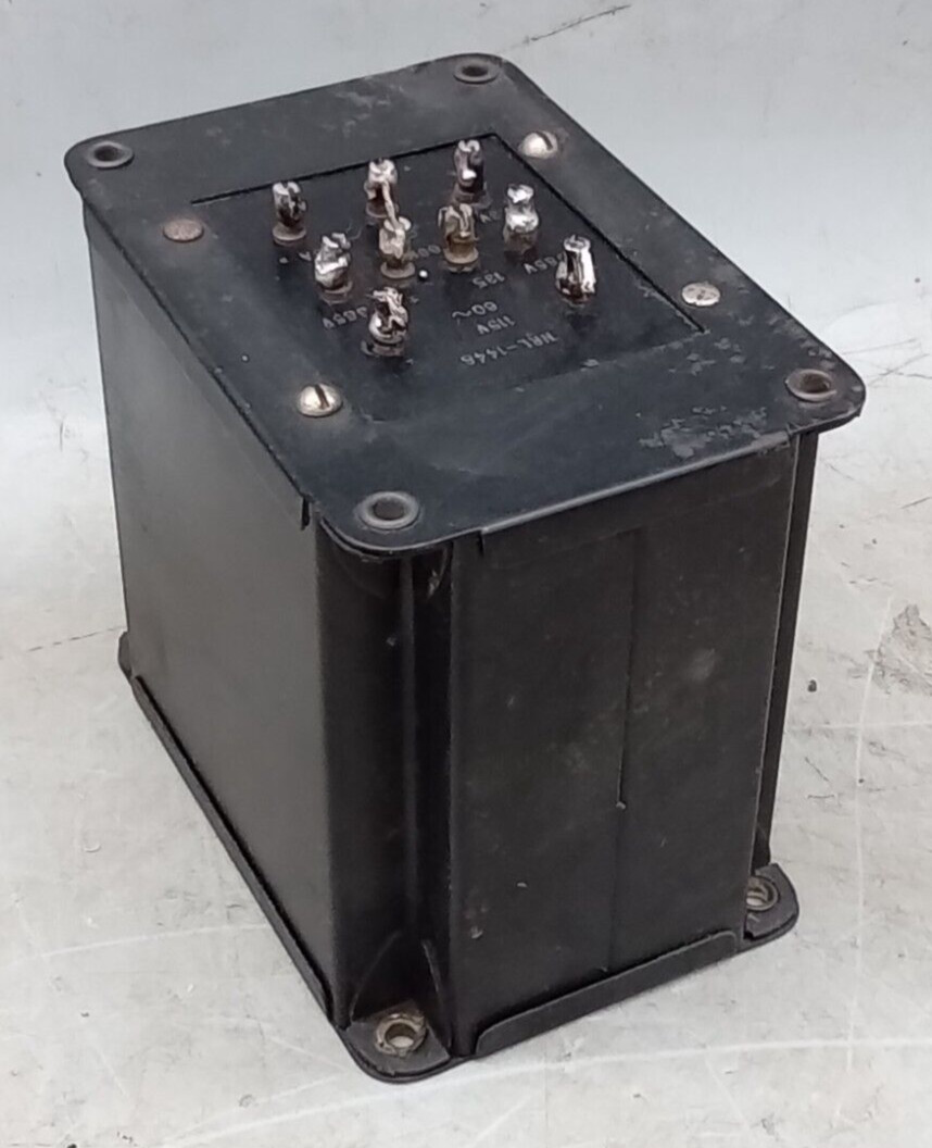 NRL-1448 Power Tube Amp Transformer 385-0-385 V 60 ma / 6.3 v at 3 amps