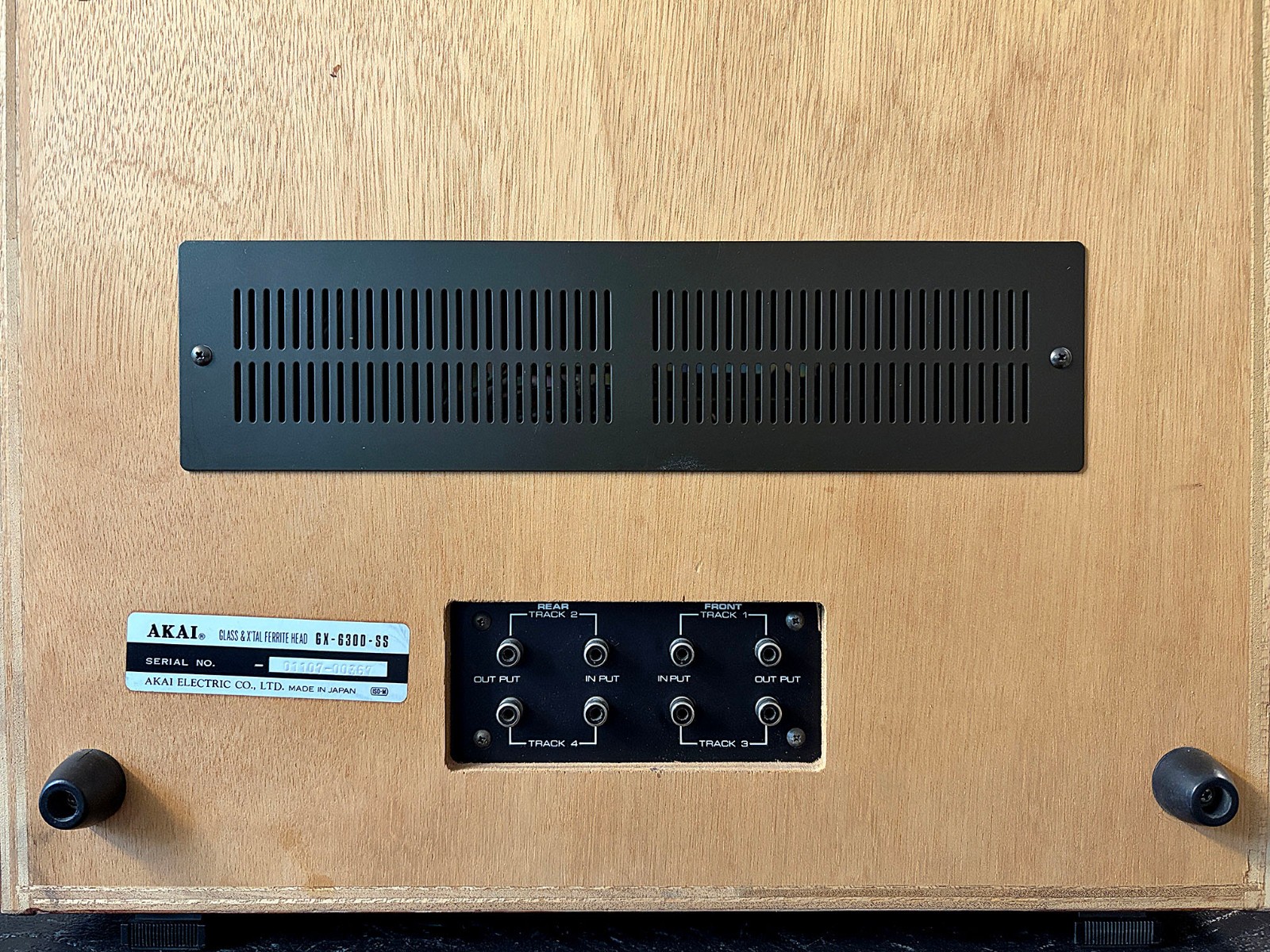 Akai GX-630D-SS Stereo/Quadra 2/4 Ch Reel to Reel Serviced + 30-Day $ Guarantee