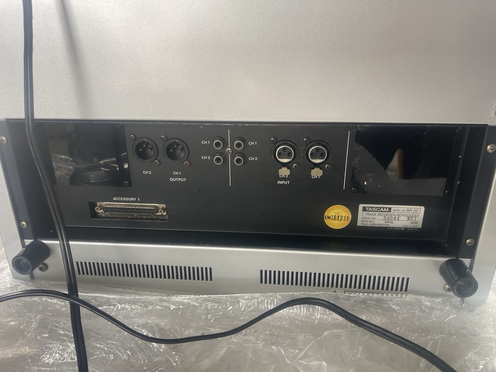 TASCAM BR-20 ALL Silver CUSTOM 2025, REVOX, STUDER, 747 DBX, RT-909,