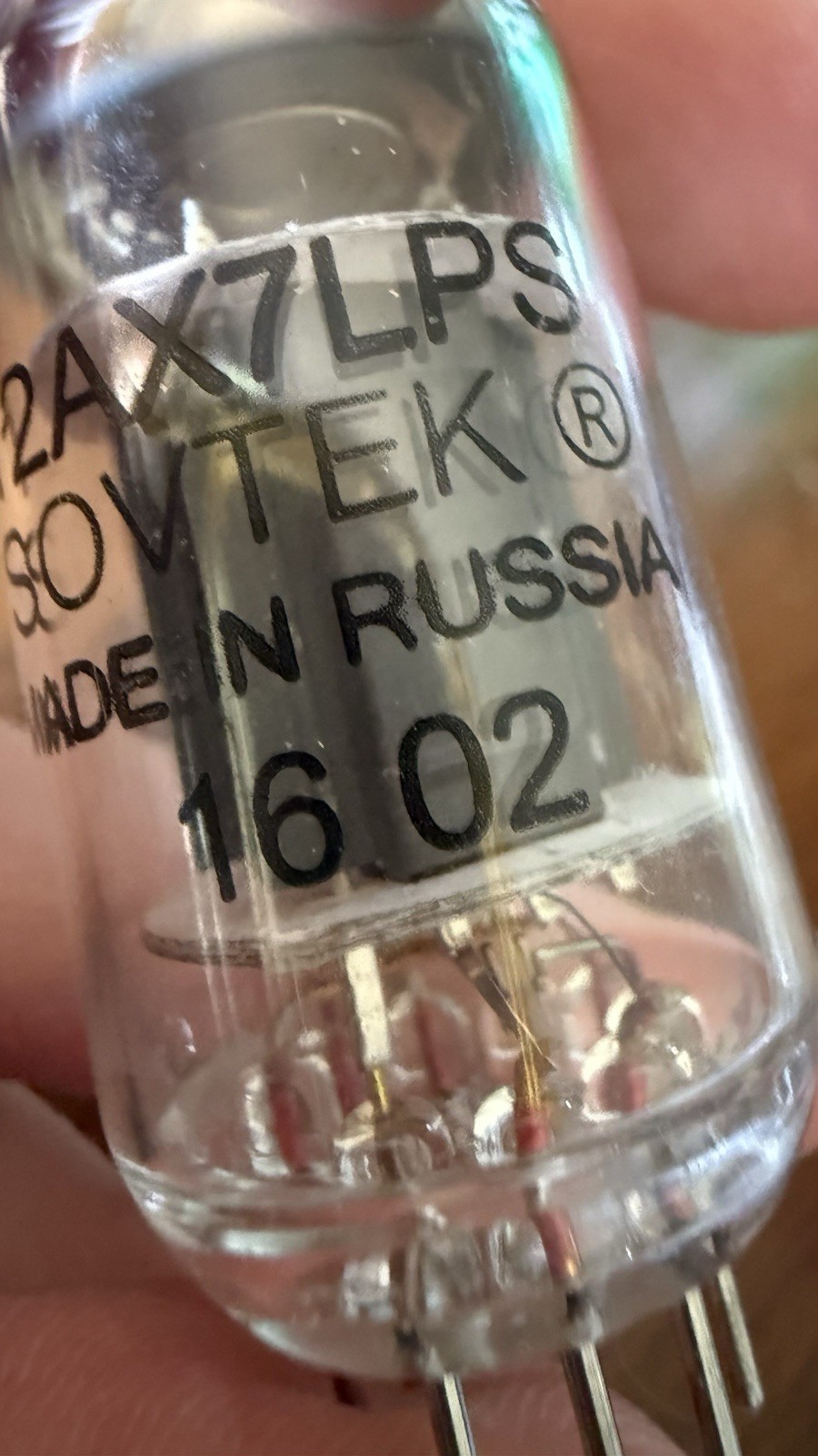 Nos Long Plate Sovtek Mesa 12ax7 Str Ecc83
