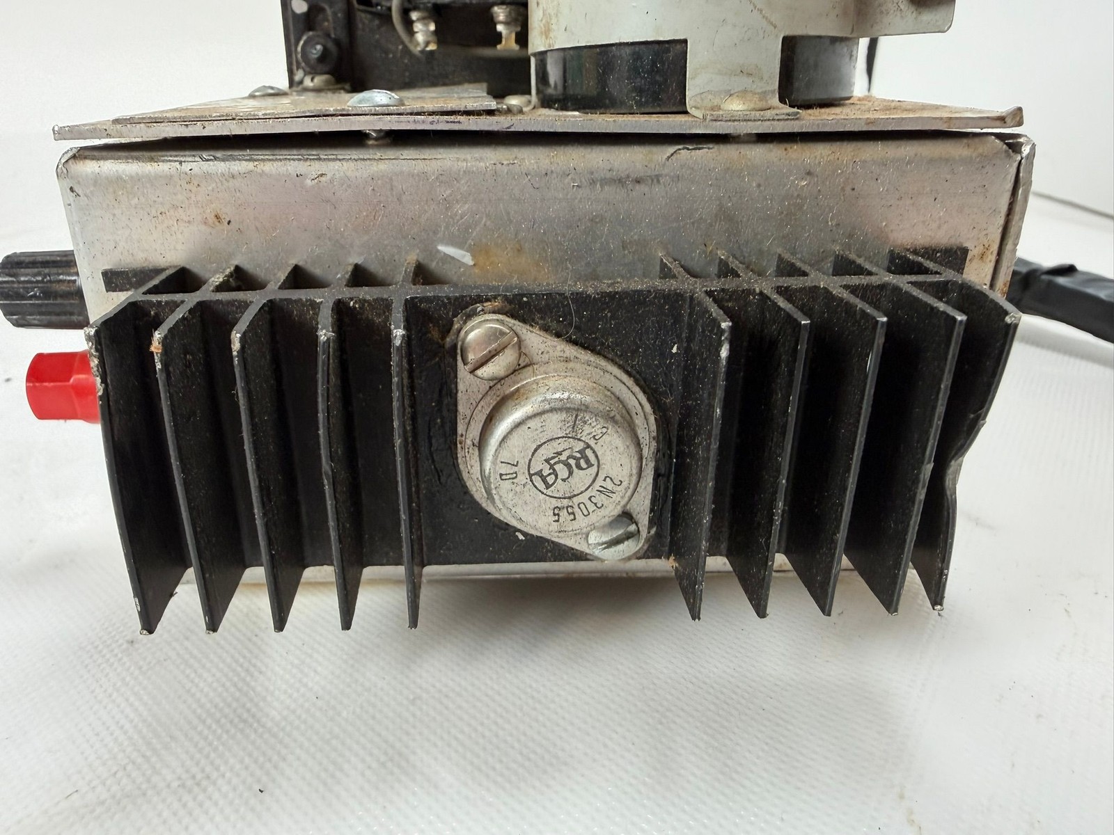 Vintage DC Power Supply Project Signal Transformer RCA 2N3055 Mallory Capacitor