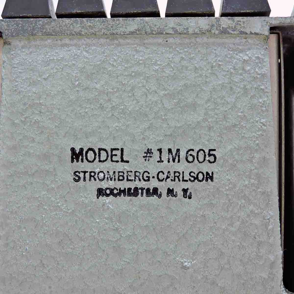 Stromberg-Carlson Speaker #1M 605 Intercom Station Tombstone Style RARE VINTAGE