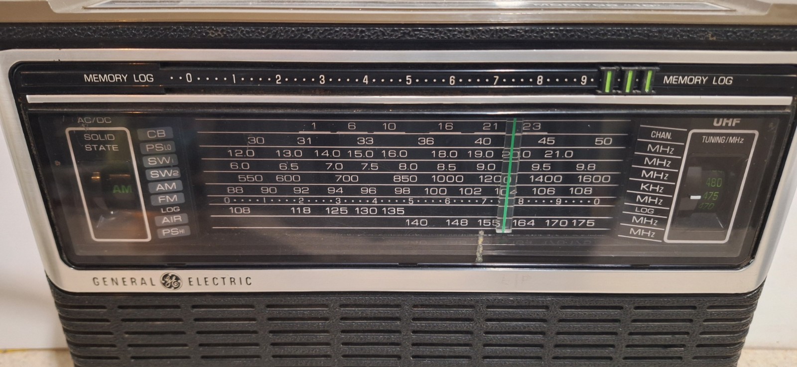 GE General Electric Monitor 10 Multi Band Radio Model 7-2971A Tested Working