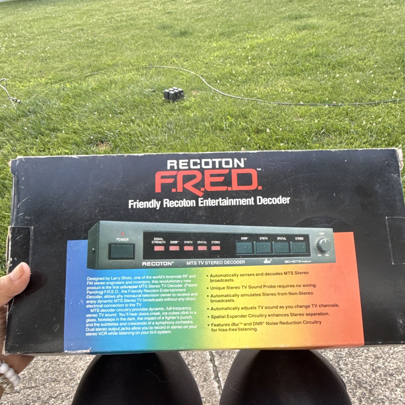 Recoton F.R.E.D. Friendly Recoton Entertainment Decoder MTS TV Stereo Decoder