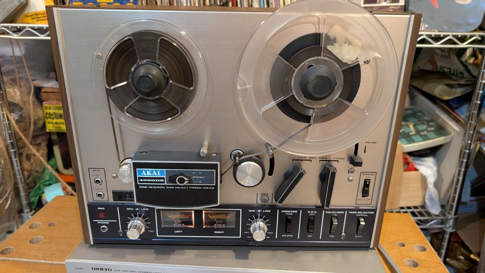 Akai 4000DS 3 Head 4 track Reel to Reel Tape player/recorder