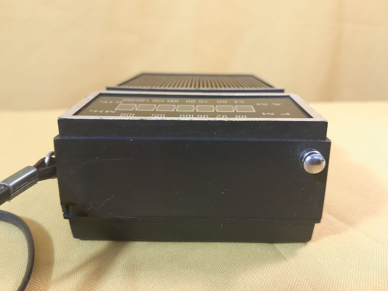 Vintage Stewart AM FM Solid State Portable Radio Model TR-1 Transistor RD6