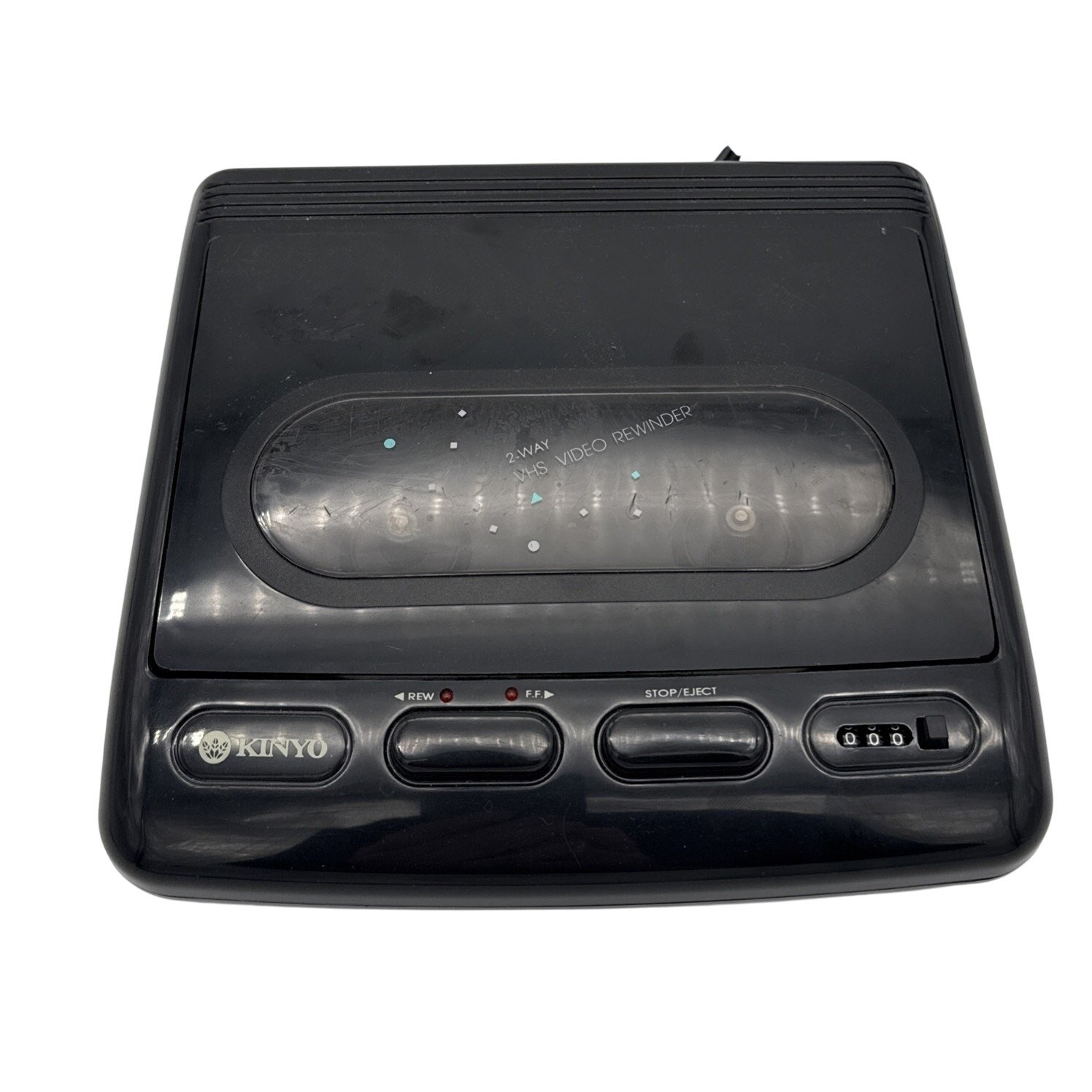 Kinyo UV-820 2 Way VHS Cassette Rewinder Fast Forward Auto Stop Eject Tested