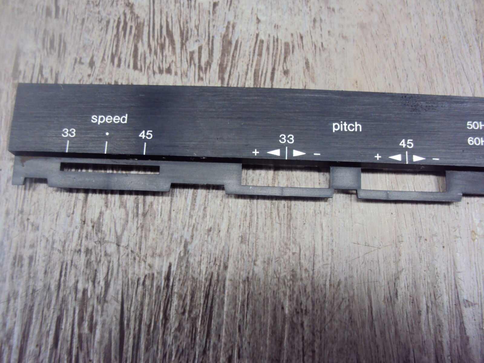 Technics SL-210 Turntable Plinth Trim Piece. Tested Parting Out Entire SL-210