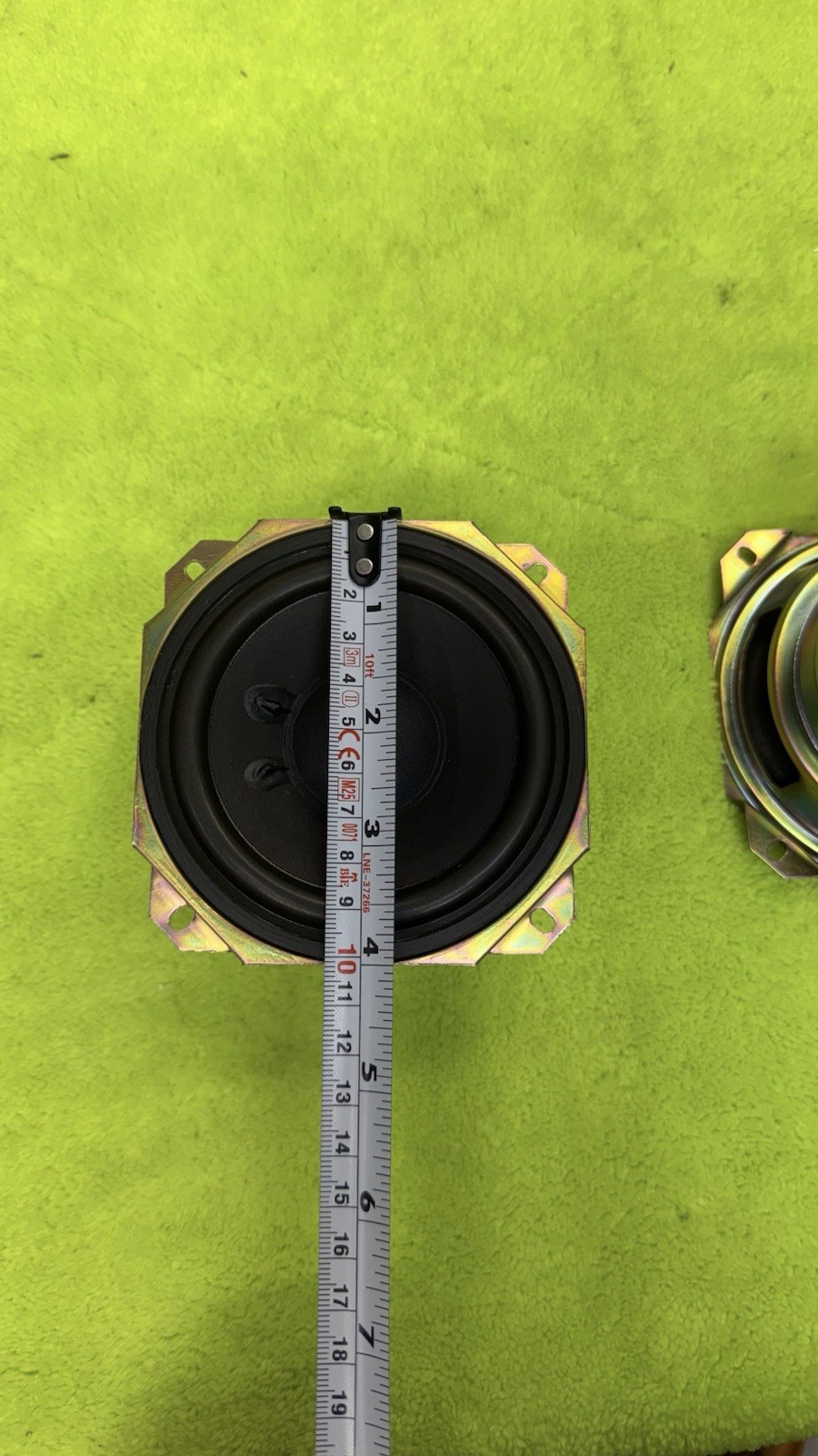 2X OEM Philips 4″ Woofer 3ohm 15W MINT COND. Made in Malaysia 🔥🔥