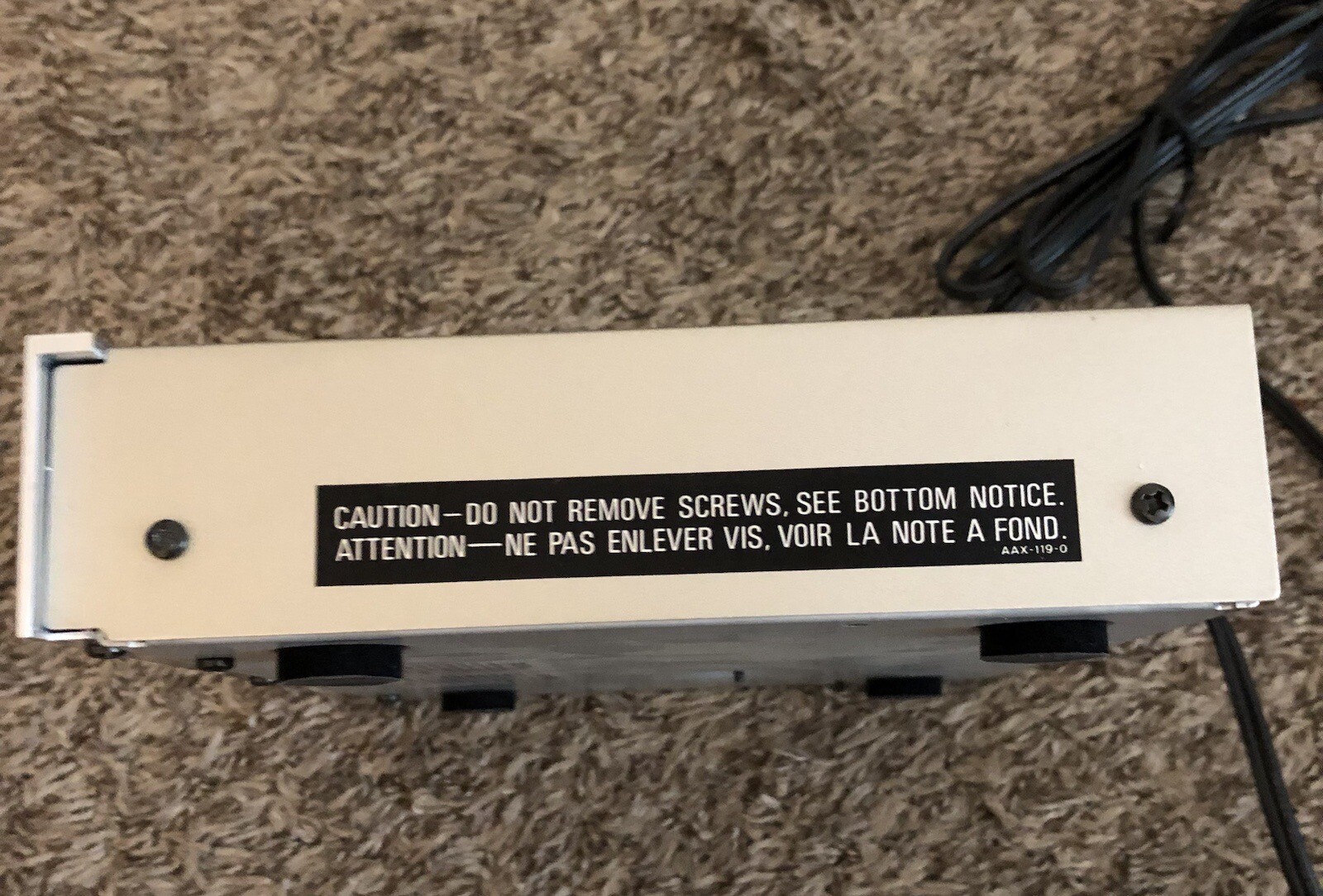 Pioneer R-1000 Laser Vision CX Noise Reduction Unit Bf8 Works Vf8