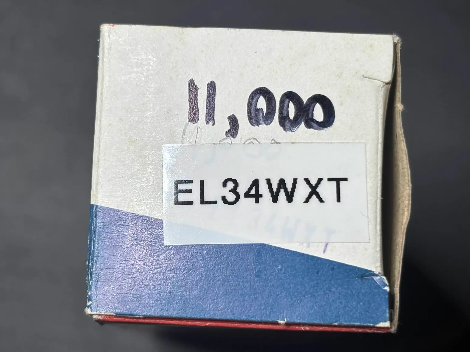 Sovtek EL34 Vintage Vacuum Tube Tested NOS Quality w/ Original Box