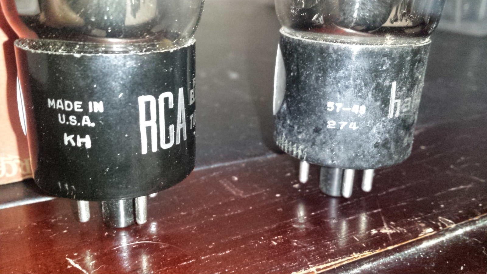 ⭐️TEST NEW NOS CLOSELY MATCHED PAIR RCA HALLICRAFTERS 5V4G GZ32 TUBE TV-7 Tested