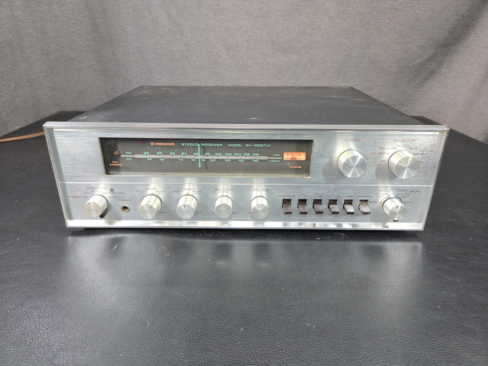 Vintage Pioneer Model SX-1000TW Receiver- Parts/Repair VIDEO DEMO! 🎥📺✅