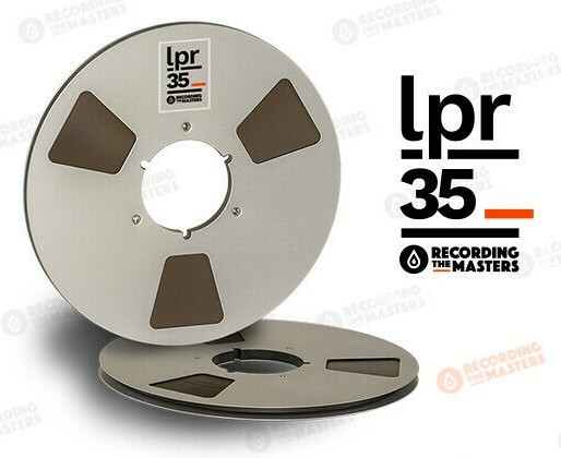RTM LPR35 1/4″ x 3600′ Analog Recording Tape – 10.5″ Metal Reel w/ Box NEW