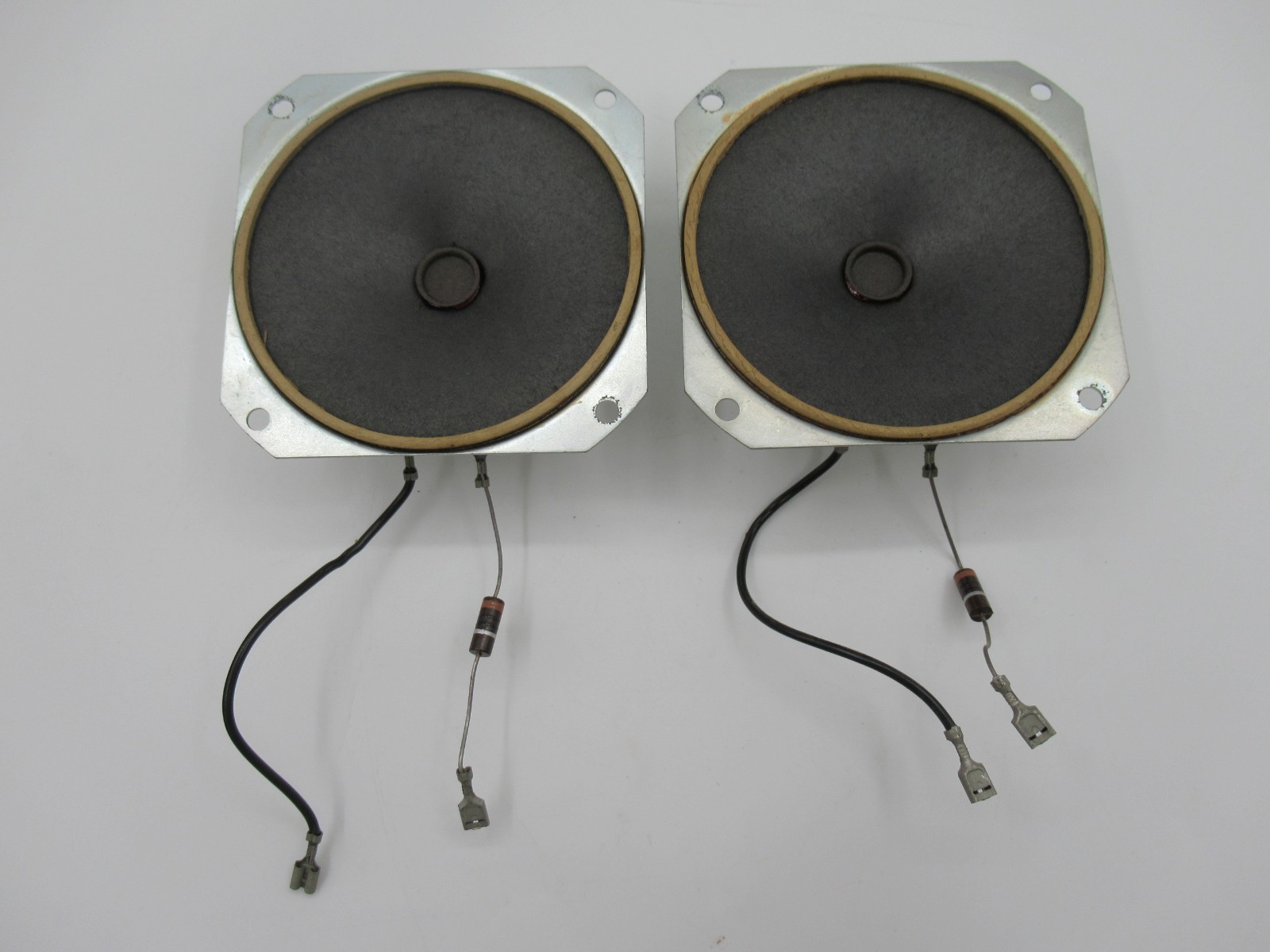 2 Vintage Pair Closed Back Tweeters 3″ (8 Ohm) 46129-6 From Sears Silvertone