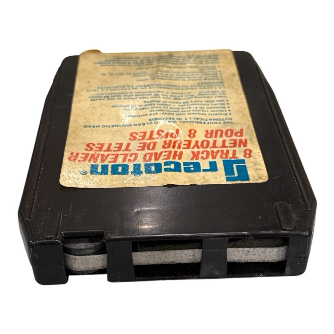 Recoton 8 Track Head Cleaner 8 Track Tape Cartridge