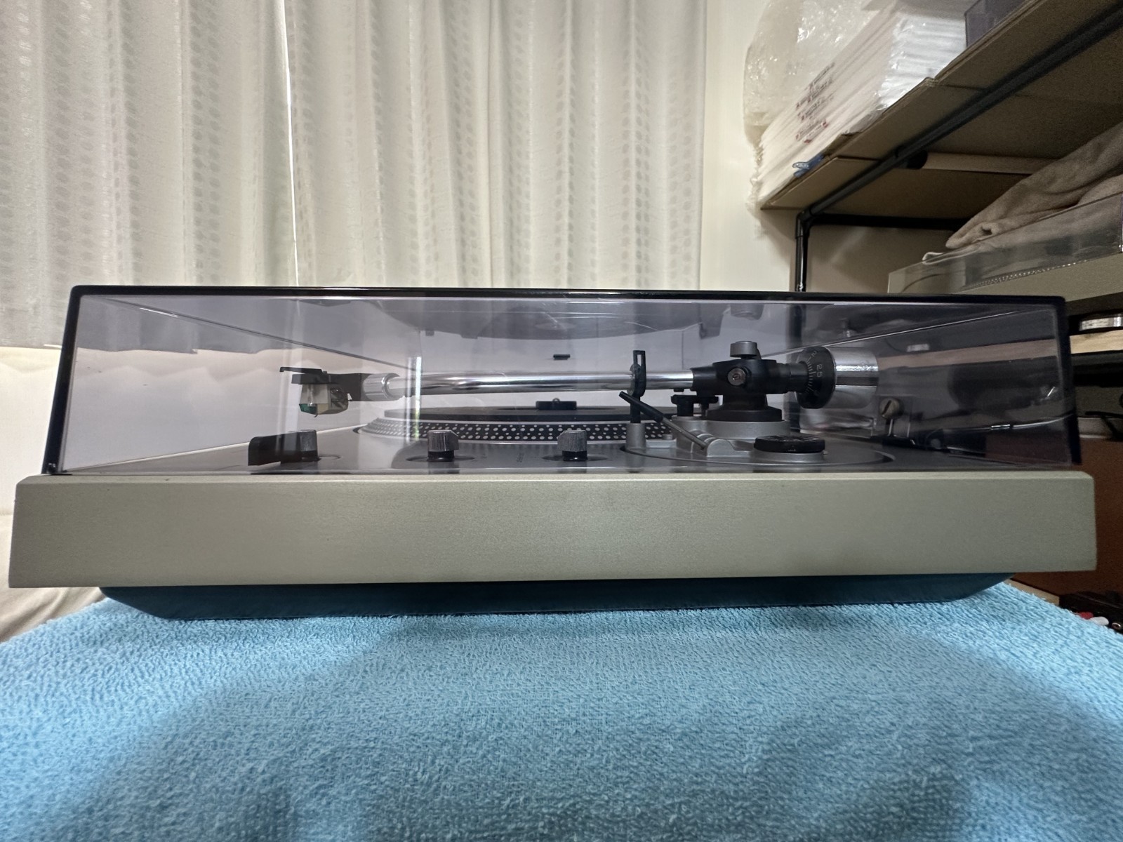 Technics SL-1600 Vintage Direct Drive Automatic Turntable working Tested Japan