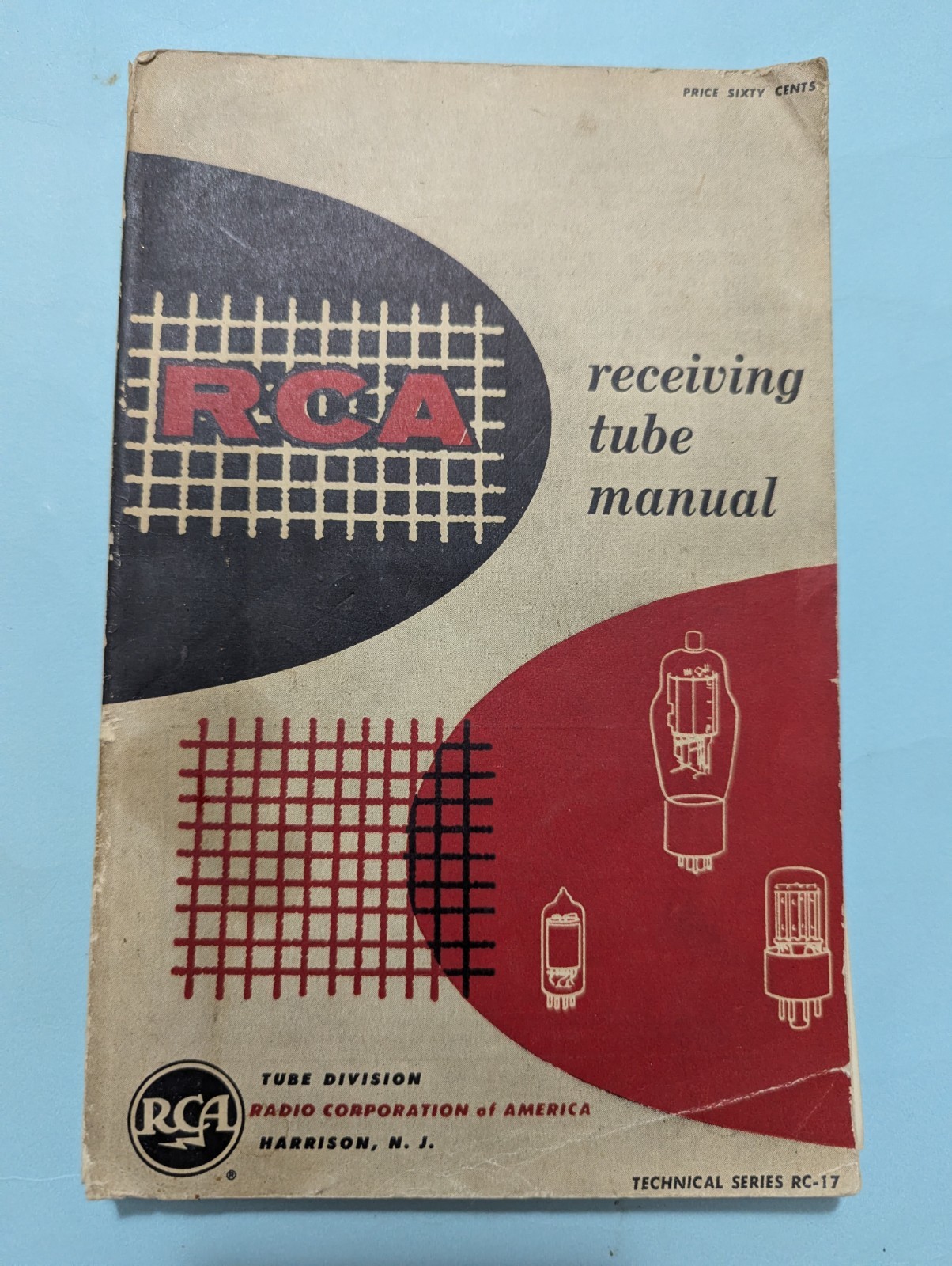 Vintage RCA Receiving Tube Manual RC-17