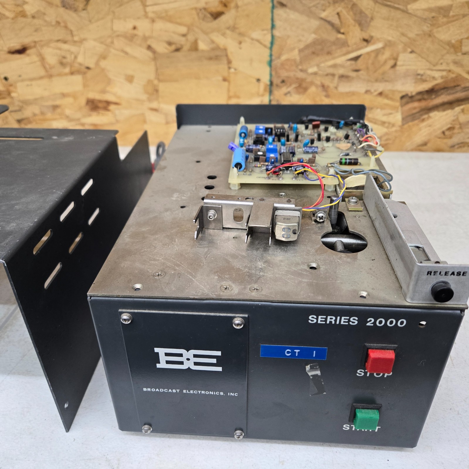 Broadcast Electronics BE Series 2000 Cart Player *Parts Only* Radio Equipment