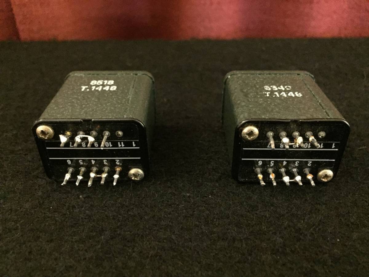 Vintage Marinair Input Transformer T.1448 Pair Tube Amp Hi-Fi Audio SE