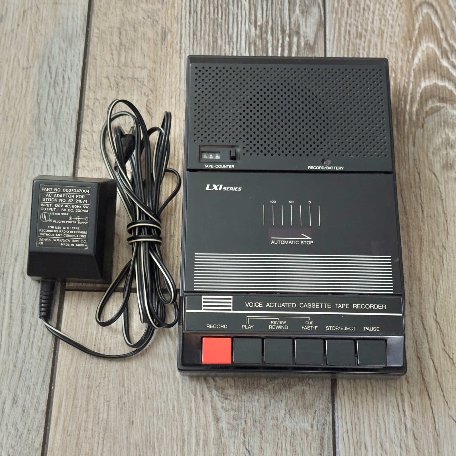 Vintage Sears Tape Recorder Model 560 With AC Adaptor Functions Work Read