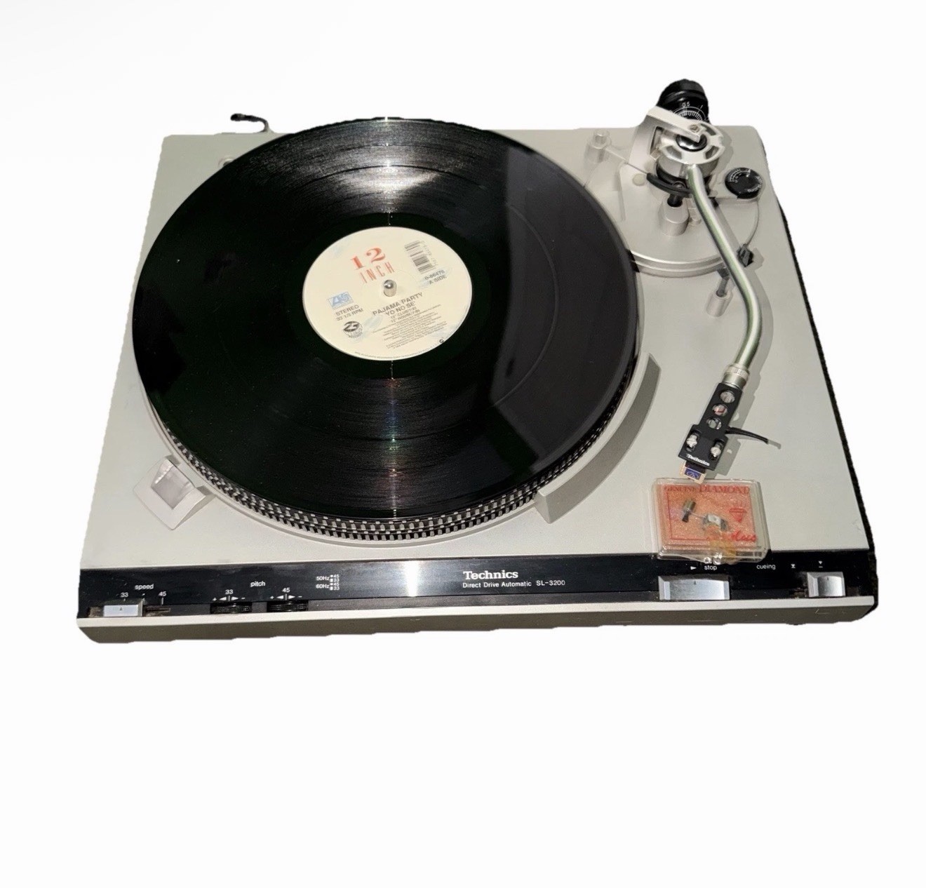 Vintage TECHNICS SL-3200 Direct Drive Automatic Turntable System W/ Dust Cover