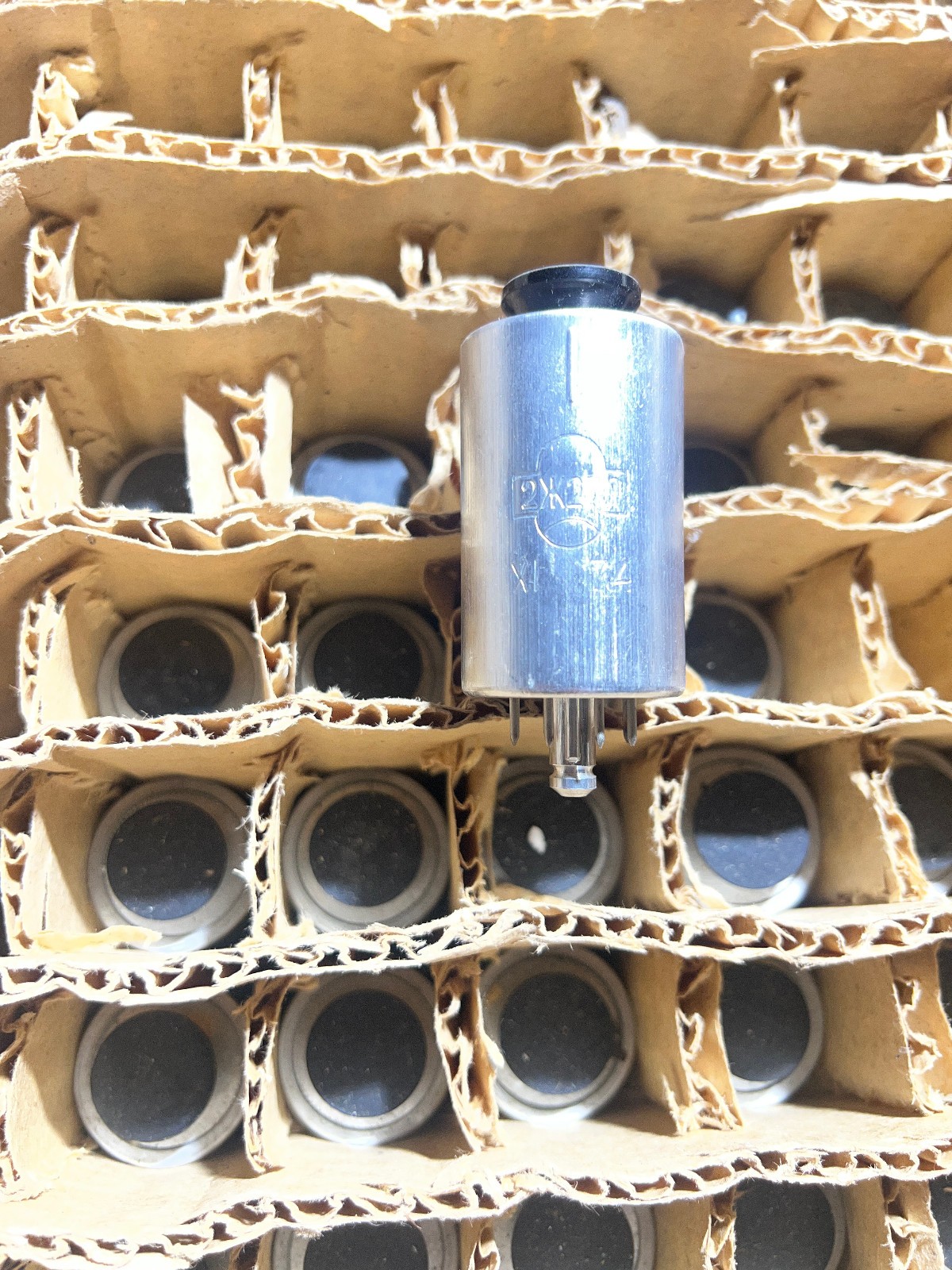 8 x 2J27L (2Ж27Л) Sylvania Soviet USSR Military Pentode Tubes NOS