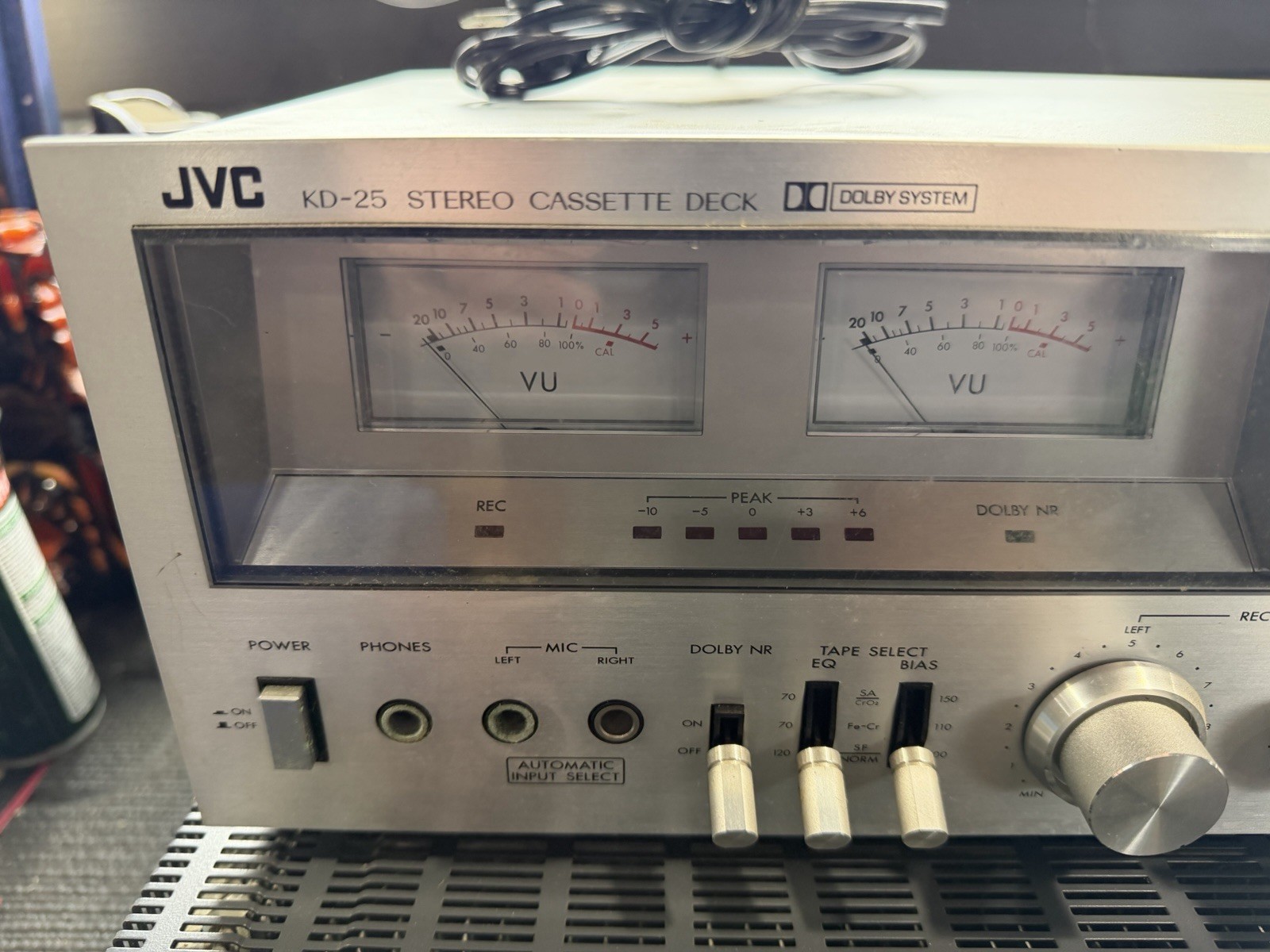 JVC KD-25J Stereo Cassette Deck – Vintage Japanese Audio