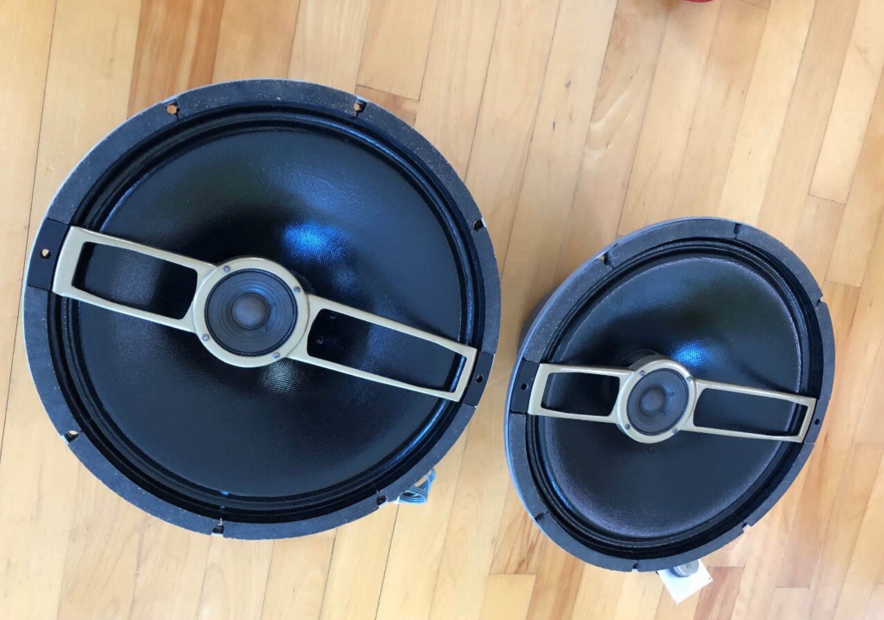Calrad CR-12HT Coaxial Full Range Speakers