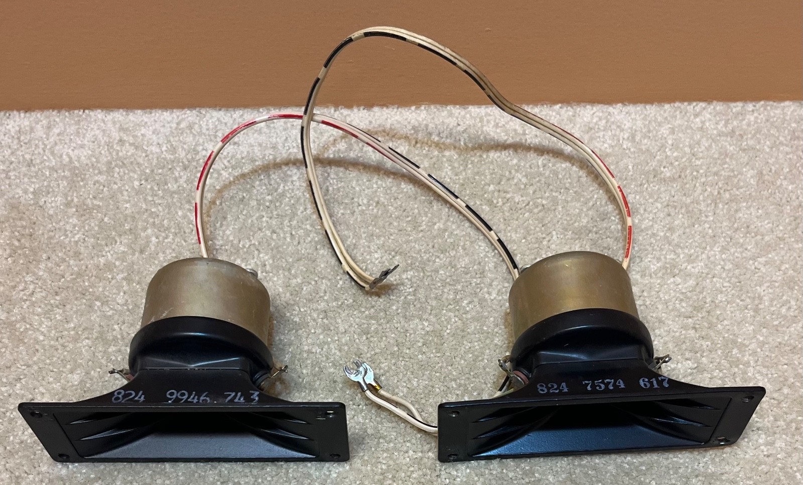 Klipsch K-77 Pair Tweeters KLIPSCHORN Cornwall La Scala Belle Speakers READ!