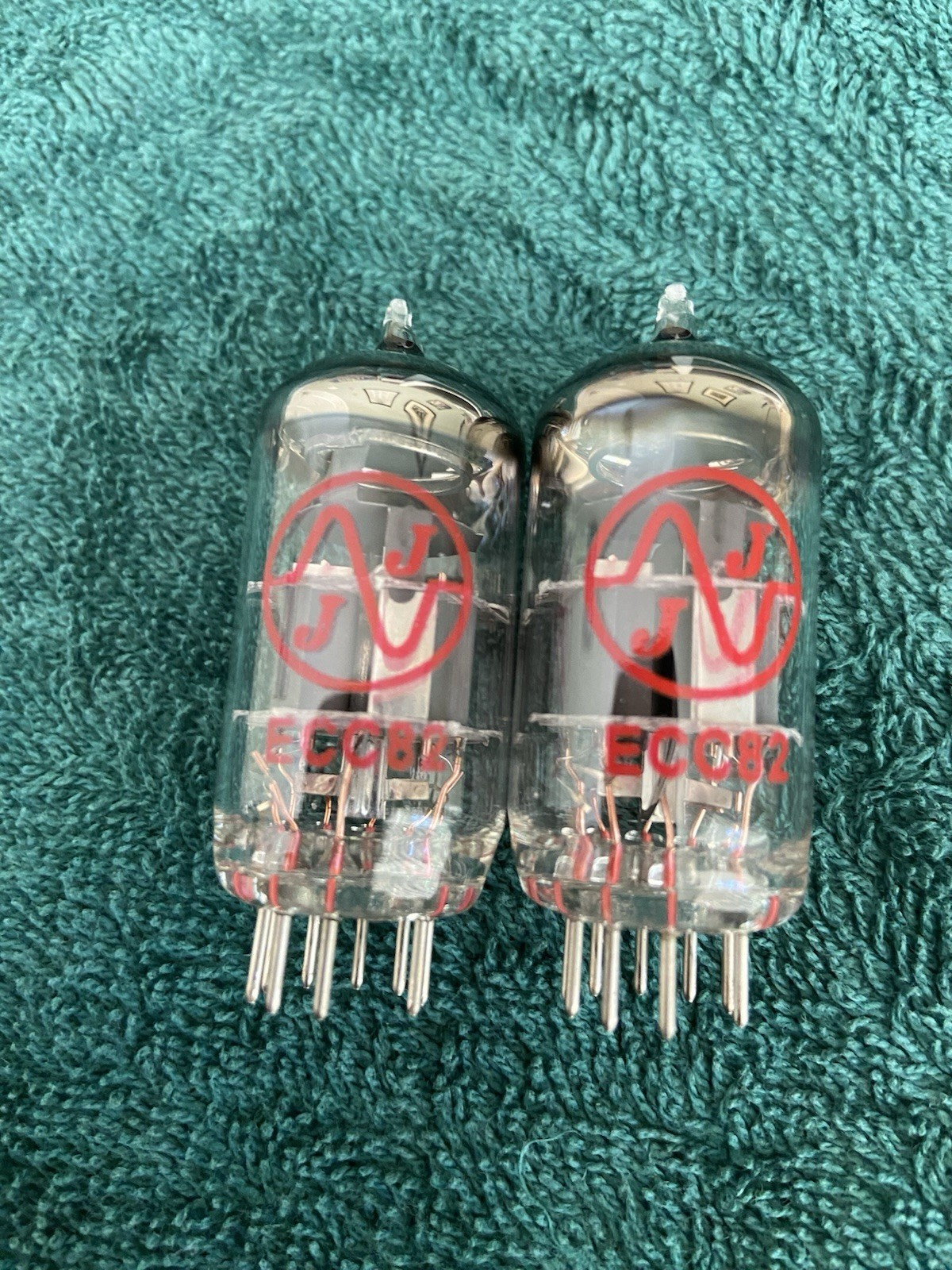 Pair of JJ ECC802s / Hi-Performance 12AU7 Preamp Vacuum Tubes