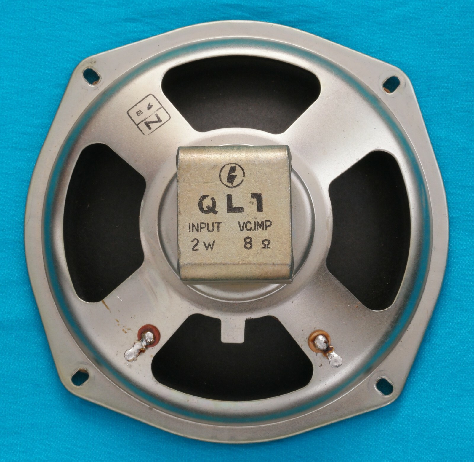 Vintage General QL1 Speaker : 6-1/8″ / 2 Watts / 8 Ohms / Japan