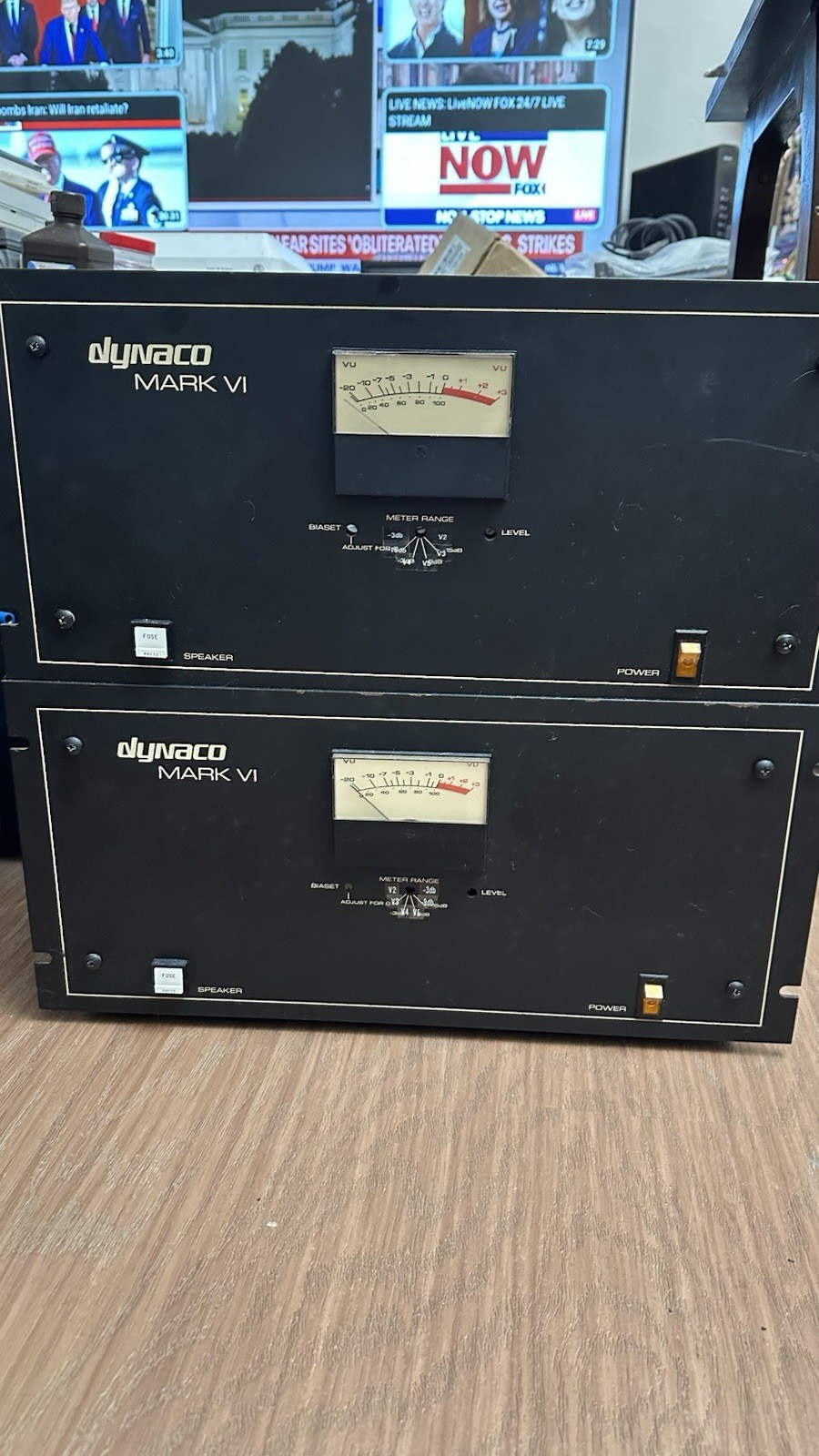 DYNACO Mark-VI Vacuum Tube Power Amplifier, Mono Pair