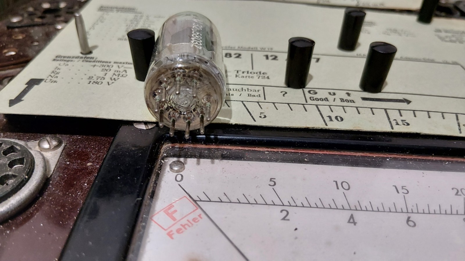 ECC802S TELEFUNKEN TUBE n1355