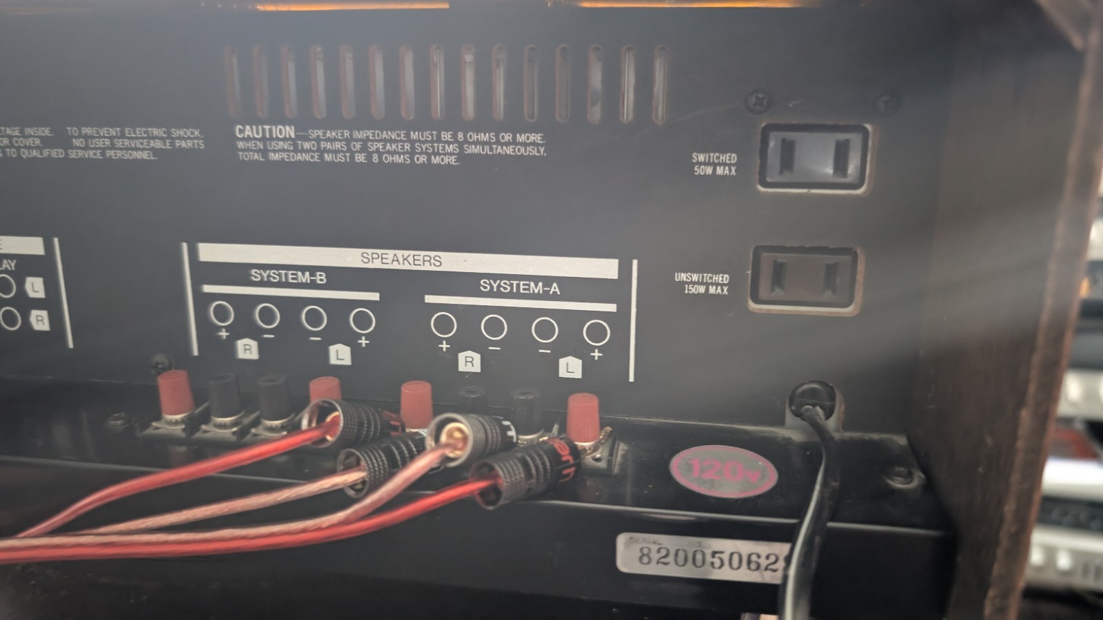 Sansui G-4700 AMFM Pure Power DC Stereo Receiver 50WPC Perfect Working Condition