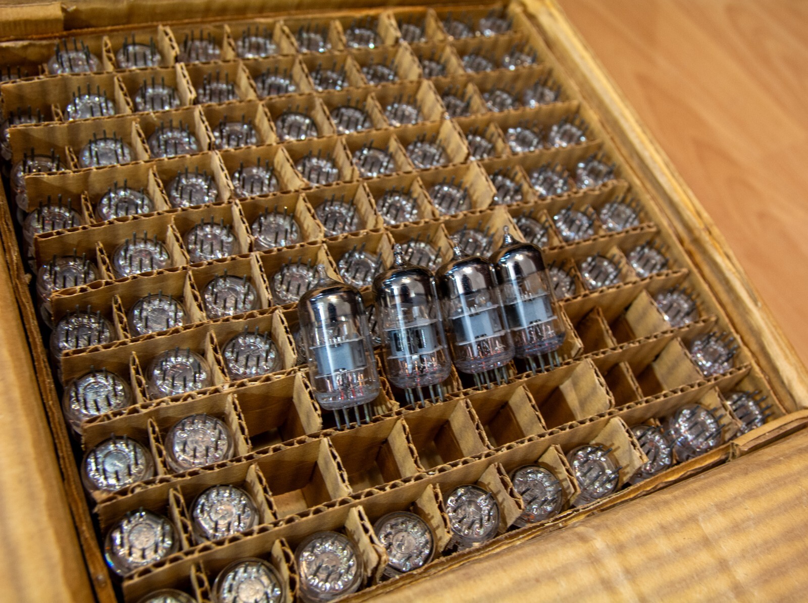 10pcs 6N2P ~ 12AX7, ECC83 Double Triode Tube Rocket VOSKHOD 1960-80’s. NEW.