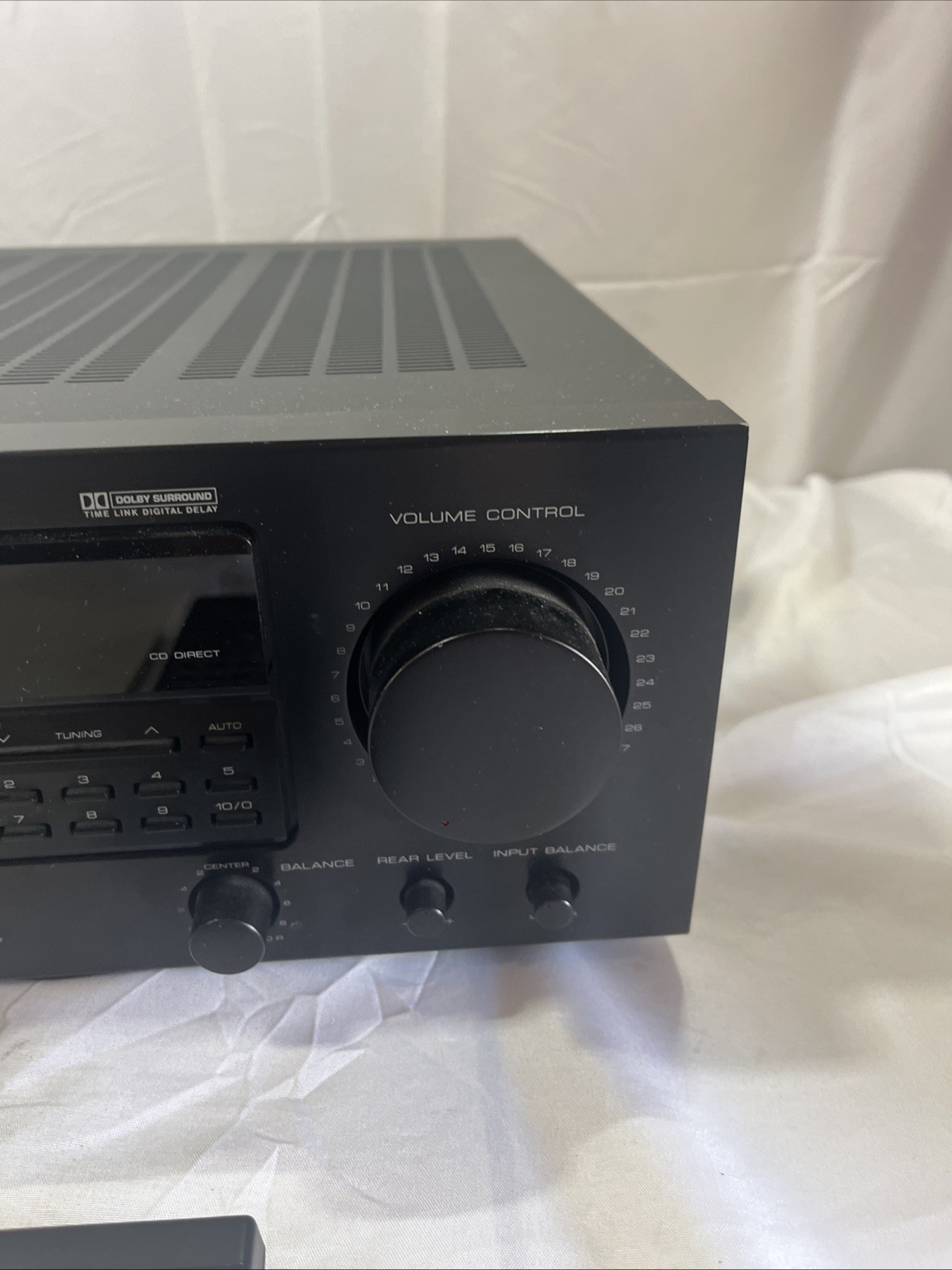 Vintage Kenwood KR-V6030 Stereo Receiver Tested Excellent W/ Remote & Manual