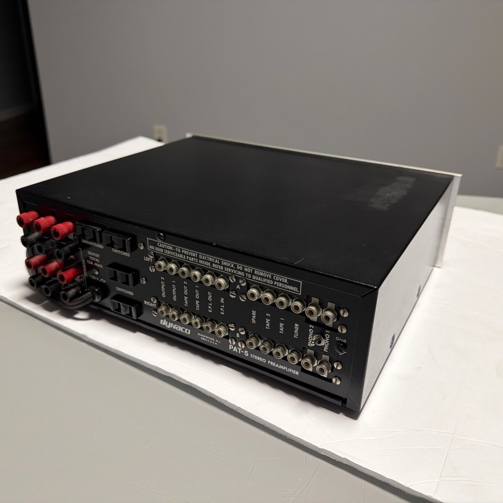 Vintage Dynaco PAT-5 Preamplifier Preamp For Parts